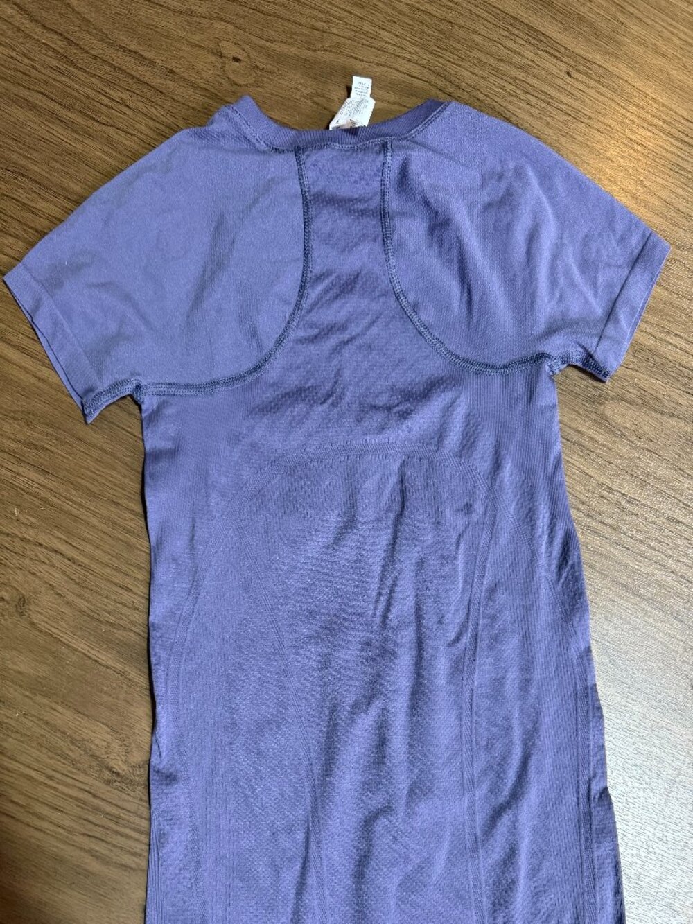 Athleta Purple Blue Athletic Top Women’s XXS Short Sleeve